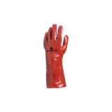 GUANTE PVC ROJO 35CM T-10