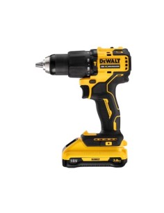 TALADRO PERCUTOR XR 18V BRUSHLESS 2 BATERÍAS 3AH | COMPACTO 175MM 65NM - DCD709L2T 2