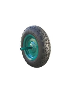 RUEDA CARRETILLA NEUM. 3.5X8 DISC.ACERO