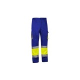 PANTALÓN BICOLOR AZULINA AMARILLO/ CONTRASTE PANTALÓN BICOLOR AZULINA AMARILLO/ CONTRASTE