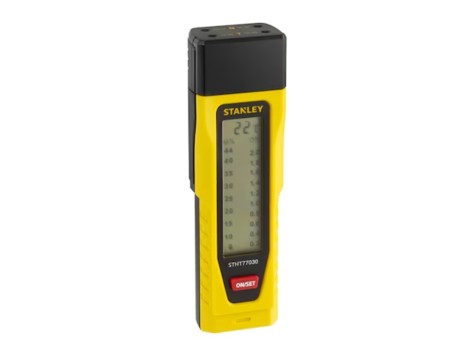 MEDIDOR HUMEDAD STANLEY 0-77-030 - MADERA CONSTRUCCIÓN PANTALLA LCD