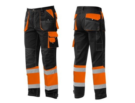 PANTALÓN FORTE AV NARANJA/NEGRO