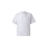 CHAQUETA COCINA MANGA CORTA BLANCA CHAQUETA COCINA MANGA CORTA BLANCA