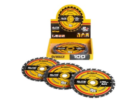 OJAS SIERRA DEWALT 165MM DT10400-QZ - ELITE 20MMX24T