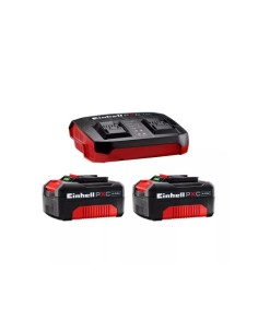 KIT EINHELL POWER X-CHANGE 18V 2X 4.0AH + TWINCHARGER