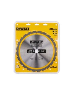 HOJA SIERRA DEWALT 315MM DT1961-QZ - 24T ATB CONSTRUCCIÓN