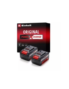 PACK 2 BATERIAS EINHELL 18V 4.0AH POWER X-CHANGE PLUS