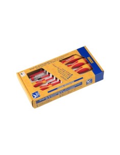 JUEGO 8 DESTORNILLADORES HR AISLADOS CARTÓN