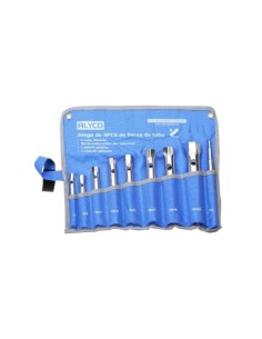 JUEGO 8 LLAVES TUBO ESTAMPADA 6X7-20X22