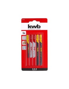 HOJAS SIERRA CALAR KWB 49617295 - 127X25MM PACK 5 EINHELL SURTIDAS