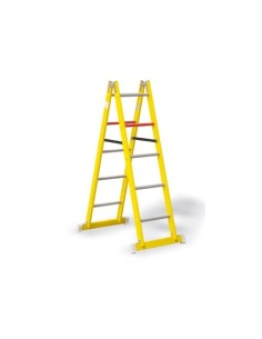 ESCALERA FIBRA DOBLE SUBIDA 7 PED.2.05M