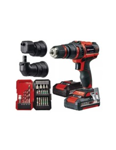 TALADRO VERSÁTIL EINHELL TE-CD 18/45 3X-LI PIEZA ANGULAR 90° EXCÉNTRICA