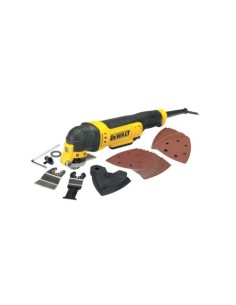 MULTIHERRAMIENTA OSCILANTE DEWALT DWE315-QS 300W CON 30 ACCESORIOS