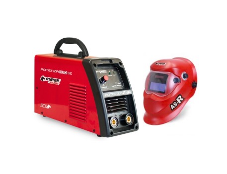 SOLDADOR INVERTER STAYER SUPER PLUS 160 B K + MÁSCARA AS-R