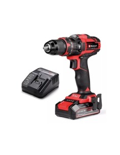 TALADRO PERCUTOR EINHELL TE-CD 18/44 LI-I BATERÍA 2.0AH CLIP CINTURÓN