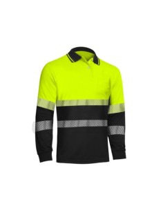 POLO IGNÍFUGO MANGA LARGA AV BICOLOR