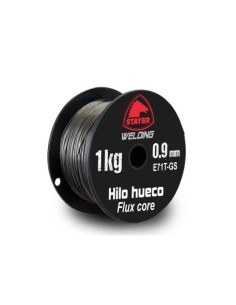 BOBINA 1KG HILO HUECO 0.9 MM E71T-GS(Z)