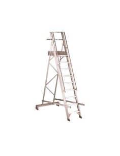 ESCALERA CASTELLANA ALUMINIO 8 PELDAÑOS