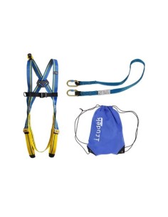 KIT ANTICAÍDAS HIMALAYA ECO IRUDEK + 2 MOSQUETONES ACERO EN361