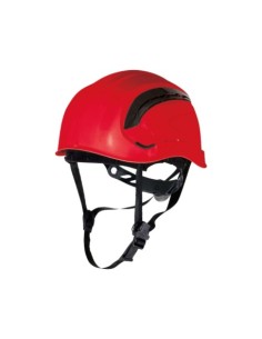 CASCO DE OBRA VENTILADO GRANITE WIND ROJO