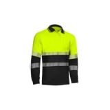 POLO IGNÍFUGO MANGA LARGA AV BICOLOR