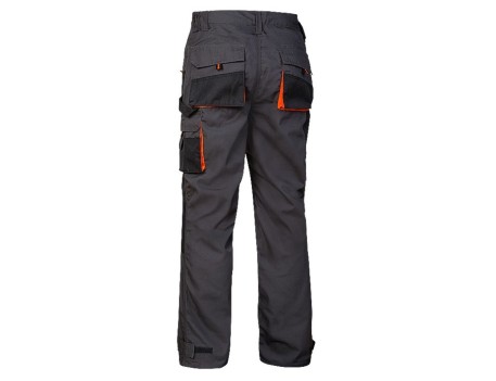 PANTALÓN FORTE GRIS CON REFUERZOS OXFORD