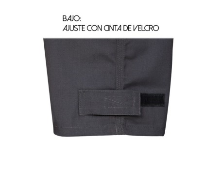 PANTALÓN FORTE GRIS CON REFUERZOS OXFORD