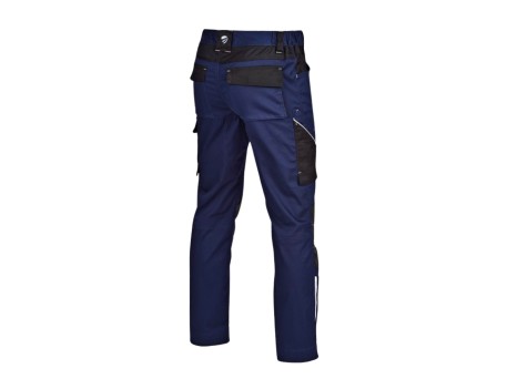 PANTALÓN STRETCH PRO OXFORD REFUERZOS MARINO