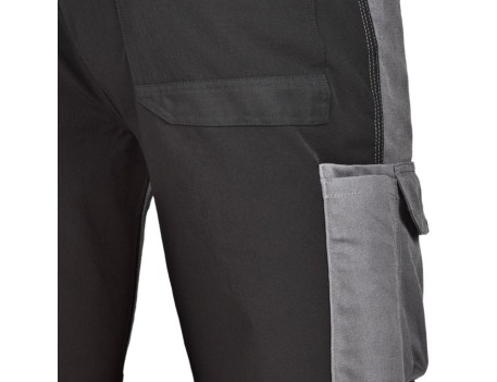 PANTALÓN POLAMIDA 4 WAY STRETCH PROWORK GRIS