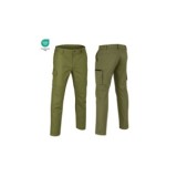 PANTALÓN WORKWEAR LIGERO ELASTÓMERO VERDE