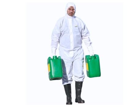 BUZO DESECHABLE TRANSPIRABLE BLANCO