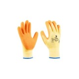 GUANTE LATEX RUGOSO 700 NARANJA T-8
