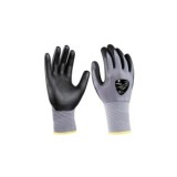 GUANTE NYLON/LYCRA/NITRILO 450 NEGR.T-6