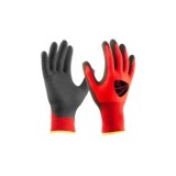 GUANTE NYLON/NITRILO 560 ROJO/NEGRO T-6