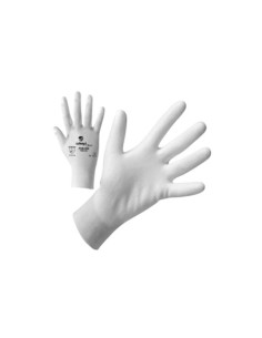 GUANTE DE PROTECCIÓN NYLON/POLIURETANO BLANCO