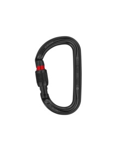 MOSQUETÓN NEGRO AM'D PETZL SCREW LOCK M34A