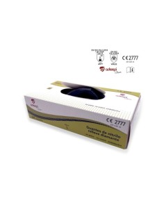 GUANTE DE NITRILO RELIEVE DIAMANTE NEGRO 2