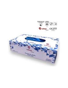 GUANTE DE NITRILO AZUL 2