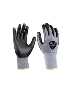 GUANTE NYLON/LYCRA/NITRILO 450 NEGR.T-6
