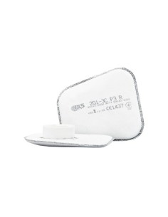 FILTROS PLANOS BLS 201 BAYONETA FFP3 R ULTRALIGEROS