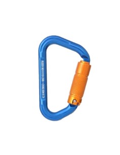 MOSQUETÓN AUTOMÁTICO BLIND BLUE 993 IRUDEK ALUMINIO TRI-LOCK