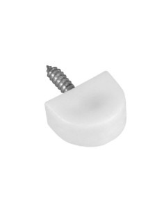 SOPORTE 165-20 PLASTICO BLANCO (N)