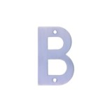 LETRA B- 4 INOX 18/8 DISPLAY