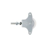 POLEA 1 ZINCADA ROLDANA PLASTICO