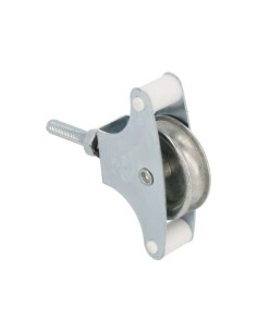 POLEA 3 ZINCADA ROLDANA METALICA