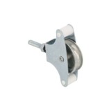 POLEA 3 ZINCADA ROLDANA METALICA