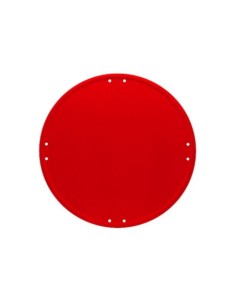 PLACA GENERICA ECO/50CM.CIRCULAR ROJA