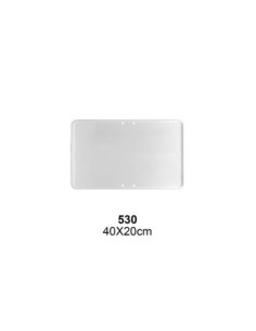 PLACA COMPLEMENTARIA ECO BLANCA 20X40 CM
