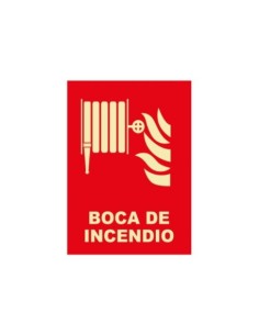 SEÑAL A4 B FOTOLUM. BOCA DE INCENDIO