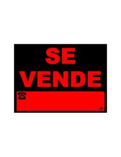 CARTEL SE VENDE 40X30 CM (962)